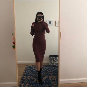 ATM turtleneck dress